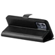 Классический чехол-книжка Deexe Book Type для Motorola Moto G54 / G54 Power - Black - изображение 4