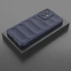 Силиконовый (TPU) чехол Deexe Terra Case для Motorola Moto G54 / G54 Power - Dark Blue - изображение 4