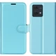 Классический чехол-книжка Deexe Book Type для Motorola Moto G84 - Blue - изображение 1