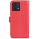 Класичний чохол-книжка Deexe Book Type для Motorola Moto G84 - Red - зображення 6