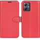 Чехол-книжка Deexe Book Type для Motorola Moto G54 / G54 Power - Red - изображение 1