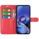 Чехол-книжка Deexe Book Type для Motorola Moto G54 / G54 Power - Red - изображение 2