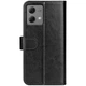 Класичний чохол-книжка Deexe Wallet Style для Motorola Moto G84 - Black - зображення 5