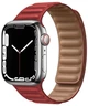 Ремешок Drobak Leather Link для Apple Watch All Series Ultra 2 49/45/44/42mm Red (191976) - изображение 1