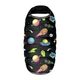 Курточка-накидка для собак WAUDOG Clothes малюнок Рік і Морті 2 XS А 26 см B 33-41 см С 18-26 см Black (502-0281) - зображення 2