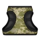 Шлея для собак м'яка WAUDOG Clothes з QR паспортом, "Мілітарі", XS2, В 28-31 см, С 20-22 см - изображение 2