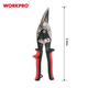 Ножницы по металлу левый рез WORKPRO 250 мм PRO WP214016 - изображение 3