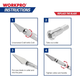 Набор ножей для точных работ/моделирования WORKPRO (8 пред.) W018020 - изображение 7