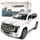 Игрушечная машинка металлическая Toyota Land Cruiser 300, тойота ленд крузер, белый, звук, свет, инерция, откр двери, багажник, капот, 1:32, 15*7*6см (ТК-18010) - изображение 1
