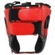 Шлем боксерский открытый Top King Heroe 012 размер S Red-Black - изображение 4