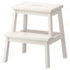 Табурет-сходи IKEA Bekvam білий 50 см 401.788.88 - зображення 1