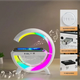 Колонкою Bluetooth 3W з бездротовою Qi зарядкою WOW BT-2301 3в1 Нічник LED лампа 256 режимів Біла - зображення 9