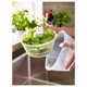Сушка для салата IKEA UPPFYLLD 23см белый 005.219.48 - изображение 4
