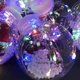 Светодиодная гирлянда штора Шарики с росой Фигурки Дед Мороз 10 шт LED 3х0.8 м - изображение 4