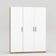 Комплект "Дуэт" 1950x1500x520мм Дуб Сонома/Белый - изображение 2