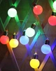 Гирлянда светодиодная Лампочки 18мм на елку 40 LED 7м переходник Мультиколор - изображение 4