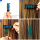 Набір крейди для волосся 10 шт Hair chalk Різнокольорові барвники для дітей та дорослих Безпечні - зображення 4