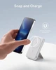 Магнитный павербанк Anker MagGo 622 5000 mAh с беспроводной зарядкой и подставкой Беспроводной павербанк Magsafe для iPhone Белый (A1614) - изображение 2