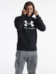 Худи на флисе мужское Under Armour UA Rival Fleece Logo HD 1379758-001 S Черное (196884193270) - изображение 3