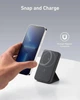 Магнитный павербанк Anker MagGo 622 5000 mAh с беспроводной зарядкой и подставкой Беспроводной павербанк Magsafe для iPhone Черный (A1614) - изображение 2