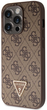 Etui plecki Guess Crossbody Metal Logo do Apple iPhone 14 Pro Max Brown (3666339146931) - obraz 3