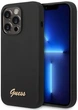 Панель Guess Silicone Vintage Gold Logo для Apple iPhone 14 Pro Max Чорний (3666339064914) - зображення 1