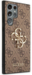 Etui plecki Guess 4G Big Metal Logo do Samsung Galaxy S22 Ultra Brown (3666339046675) - obraz 3