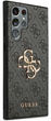 Панель Guess 4G Big Metal Logo для Samsung Galaxy S22 Ultra Сірий (3666339046705) - зображення 3