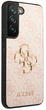 Панель Guess Hardcase 4G Big Metal Logo для Samsung Galaxy S22 Рожевий (3666339046712) - зображення 3