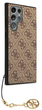 Etui plecki Guess 4G Charms Collection do Samsung Galaxy S23 Ultra Brown (3666339114985) - obraz 3