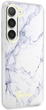 Etui plecki Guess Marble do Samsung Galaxy S23 Plus White (3666339117412) - obraz 4