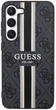 Etui plecki Guess 4G Printed Stripe do Samsung Galaxy S23 Black (3666339117436) - obraz 2