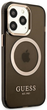 Панель Guess Gold Outline Translucent MagSafe для Apple iPhone 13/13 Pro Чорний (3666339057039) - зображення 3