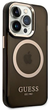 Панель Guess Gold Outline Translucent MagSafe для Apple iPhone 14 Pro Чорний (3666339069605) - зображення 3