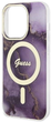 Etui plecki Guess Golden Marble MagSafe do Apple iPhone 14 Pro Max Purple (3666339115869) - obraz 3