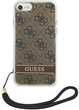 Панель Guess 4G Print Strap для Apple iPhone 7/8 Коричневий (3666339055196) - зображення 3