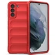 Силиконовый (TPU) чехол Deexe Terra Case для Samsung Galaxy S21 (G991) - Red - изображение 1