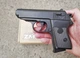 Игрушечный Металлический пистолет ZM02/ ПМ Вальтер ППК - изображение 2