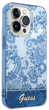 Etui plecki Guess Porcelain Collection do Apple iPhone 14 Pro Max Blue (3666339064358) - obraz 3