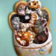 Дерев'яний пазл-вкладиш "Котики-муркотики" Ubumblebees (ПСФ133) PSF133 - зображення 6