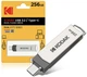 Накопичувач Kodak K273 Флешка 2 в 1 USB 3.0 + Type-C OTG 256Gb - зображення 2