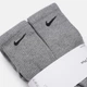 Набор женских носков высоких хлопковых Nike U Nk Ed Pls Csh Crw 132 SX6897-065 коттон 34-38 6 пар Серый (195241138688) - изображение 2