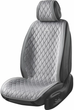 Накидки на сидіння Beltex New York сірі (перед + зад), (BX84200) - зображення 2