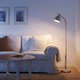 Світильник підлоговий для читання, срібний Ikea LERSTA 001.106.40 - зображення 8