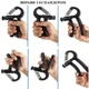 Эспандер кистевой пружинный с регулируемой нагрузкой Newt Power Grip Pro CM 5-60 кг черный NE-W-87-B - изображение 4