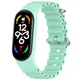 Ремінець Ocean Band для Xiaomi Mi Band 7/6/5/4/3 Бірюзовий / Blue Sea - изображение 1