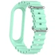 Ремінець Ocean Band для Xiaomi Mi Band 7/6/5/4/3 Бірюзовий / Blue Sea - изображение 4