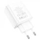 Мережевий зарядний пристрій Hoco C102, 28.5W, USB-C/Lightning/USB-A/MicroUSB, 2 А, QC3.0, білий - зображення 4