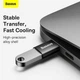 Переходник Baseus Ingenuity Series Mini OTG Adaptor Type-C to USB-A 3.1 скорость 10Gbps - изображение 6