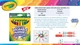 Набор фломастеров Crayola Markers широкая линия ultra-clean washable х 8 шт (071662083281) - изображение 3